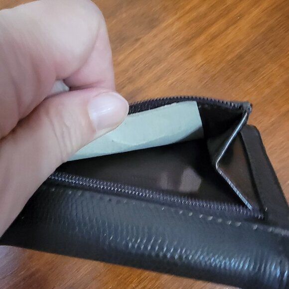 Liz Claiborne Brown Tri Fold Wallet - Picture 6 of 9